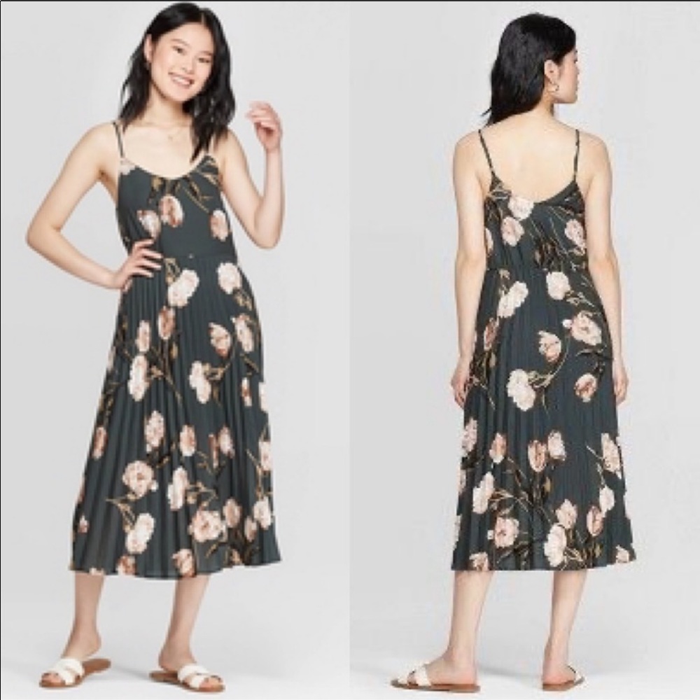 A New Day Floral Midi dress - Size Small